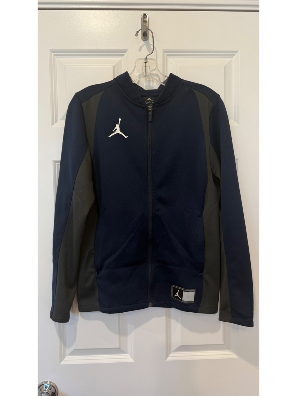 Jordan Dri-FIT Full Zip Jacket Navy Black Jumpman